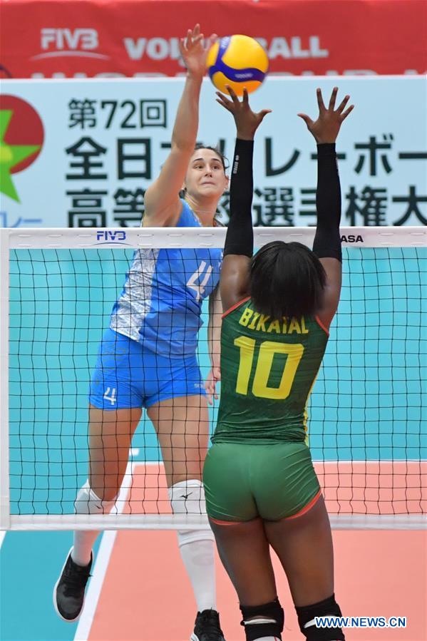 (SP)JAPAN-TOYAMA-VOLLEYBALL-WOMEN'S WORLD CUP-CMR VS ARG