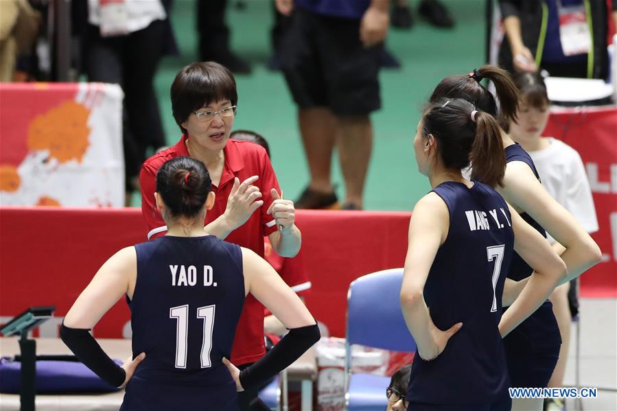 (SP)JAPAN-SAPPORO-VOLLEYBALL-WOMEN'S WORLD CUP-CHN VS KEN