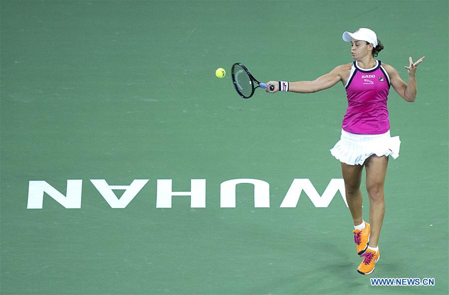 (SP)CHINA-WUHAN-WTA-TENNIS-WUHAN OPEN (CN)