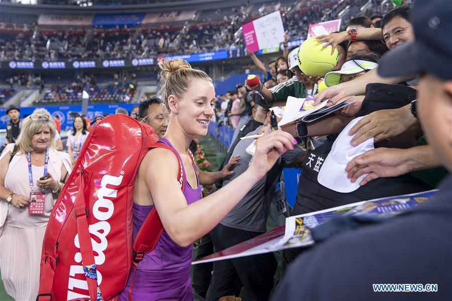 (SP)CHINA-WUHAN-WTA-TENNIS-WUHAN OPEN (CN)