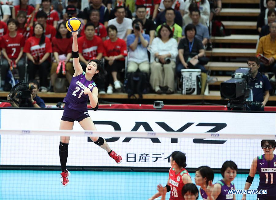 (SP)JAPAN-OSAKA-VOLLEYBALL-WOMEN'S WORLD CUP-JPN VS ARG