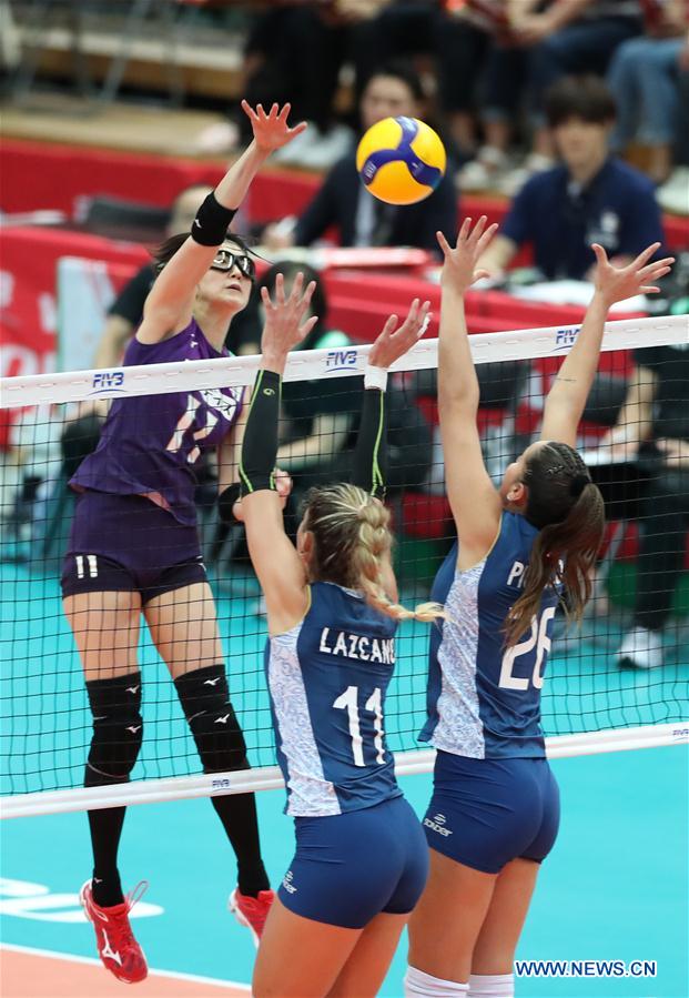 (SP)JAPAN-OSAKA-VOLLEYBALL-WOMEN'S WORLD CUP-JPN VS ARG