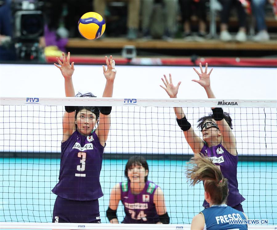 (SP)JAPAN-OSAKA-VOLLEYBALL-WOMEN'S WORLD CUP-JPN VS ARG