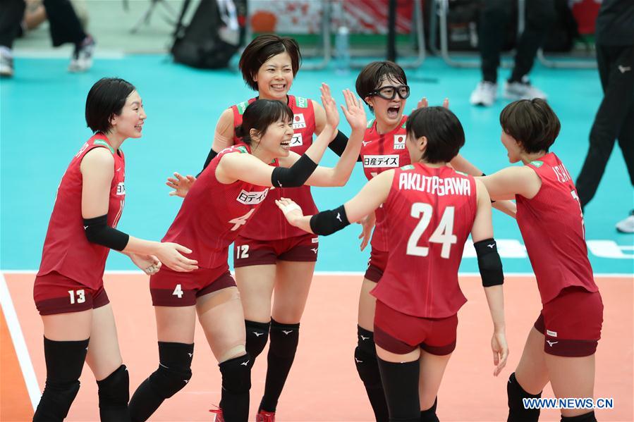 (SP)JAPAN-OSAKA-VOLLEYBALL-WOMEN'S WORLD CUP-JPN VS NED