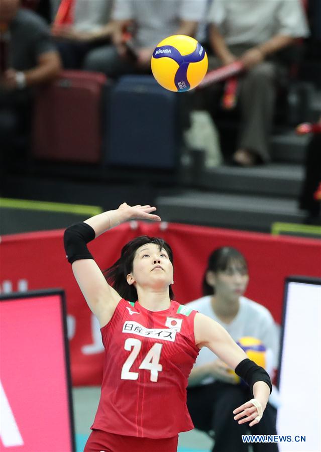 (SP)JAPAN-OSAKA-VOLLEYBALL-WOMEN'S WORLD CUP-JPN VS NED