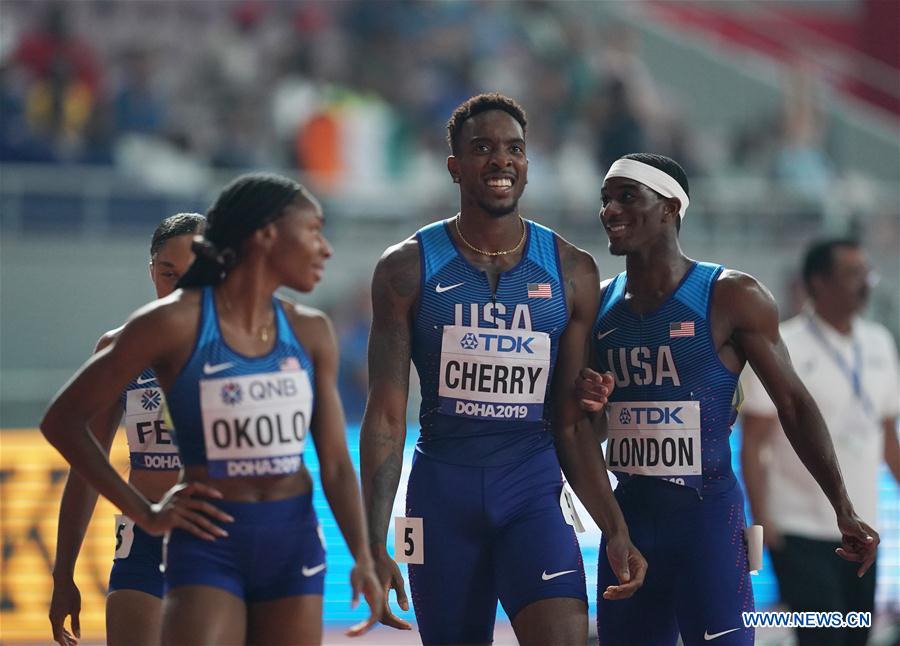 (SP)QATAR-DOHA-IAAF WORLD ATHLETICS CHAMPIONSHIPS-4X400M MIXED RELAY