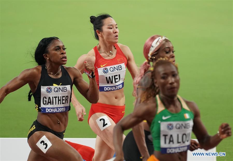 (SP)QATAR-DOHA-IAAF WORLD ATHLETICS CHAMPIONSHIPS-WOMEN'S 100M