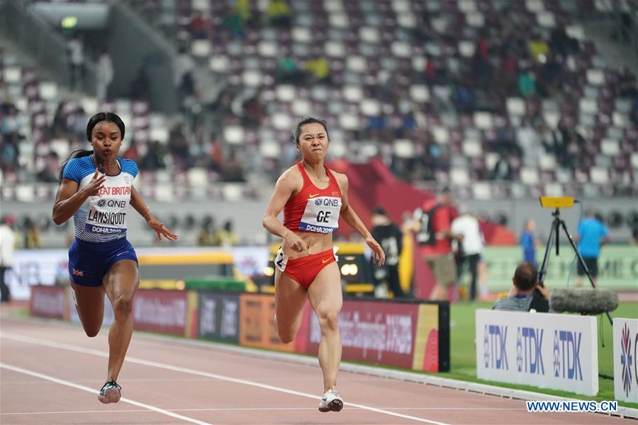 (SP)QATAR-DOHA-IAAF WORLD ATHLETICS CHAMPIONSHIPS-WOMEN'S 100M