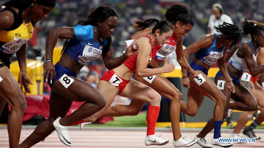 (SP)QATAR-DOHA-IAAF WORLD ATHLETICS CHAMPIONSHIPS-WOMEN'S 100M