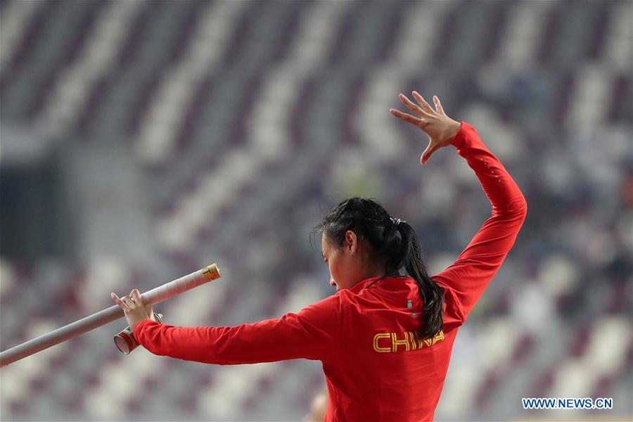 (SP)QATAR-DOHA-ATHLETICS-IAAF WORLD CHAMPIONSHIPS-POLE VAULT WOMEN