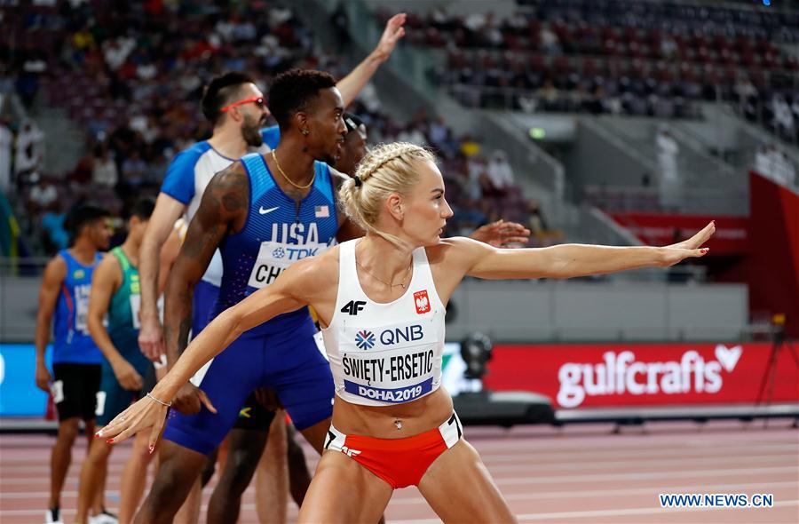 (SP)QATAR-DOHA-IAAF WORLD ATHLETICS CHAMPIONSHIPS-4X400M MIXED RELAY