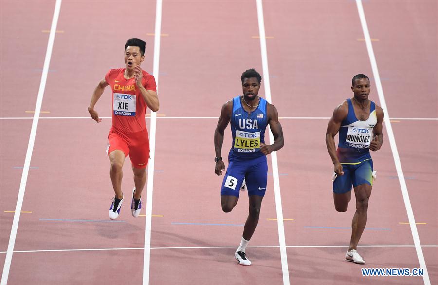 (SP)QATAR-DOHA-IAAF WORLD ATHLETICS CHAMPIONSHIPS-MEN'S 200M SEMIFINAL