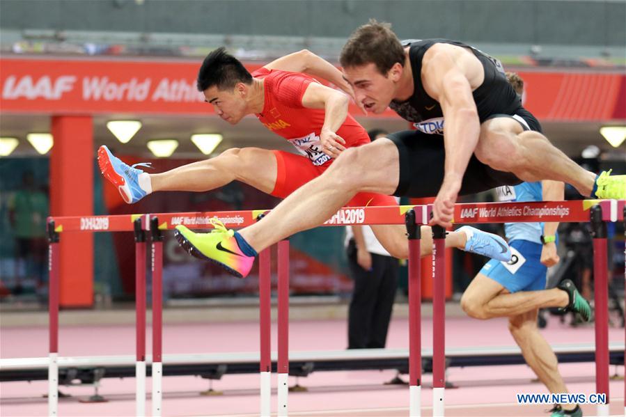 (SP)QATAR-DOHA-IAAF WORLD ATHLETICS CHAMPIONSHIPS-MEN'S 110M HUNDLES HEATS