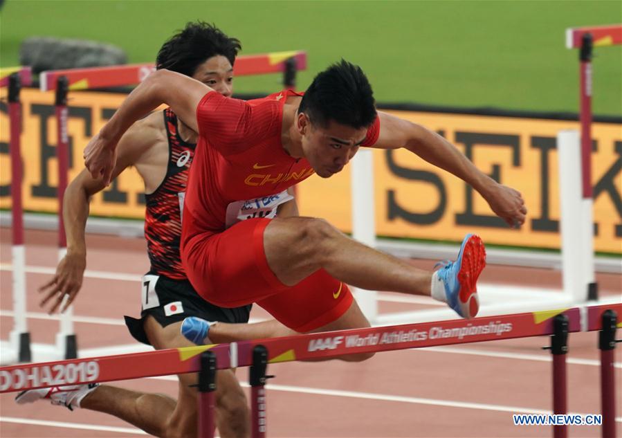 (SP)QATAR-DOHA-IAAF WORLD ATHLETICS CHAMPIONSHIPS-MEN'S 110M HUNDLES HEATS