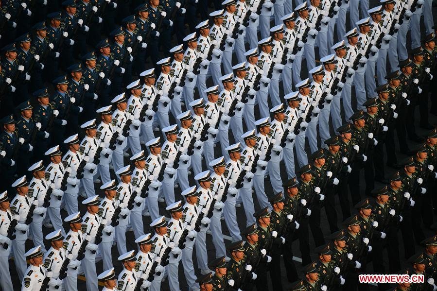 (PRC70Years)CHINA-BEIJING-NATIONAL DAY-CELEBRATIONS-PREPARATION (CN)