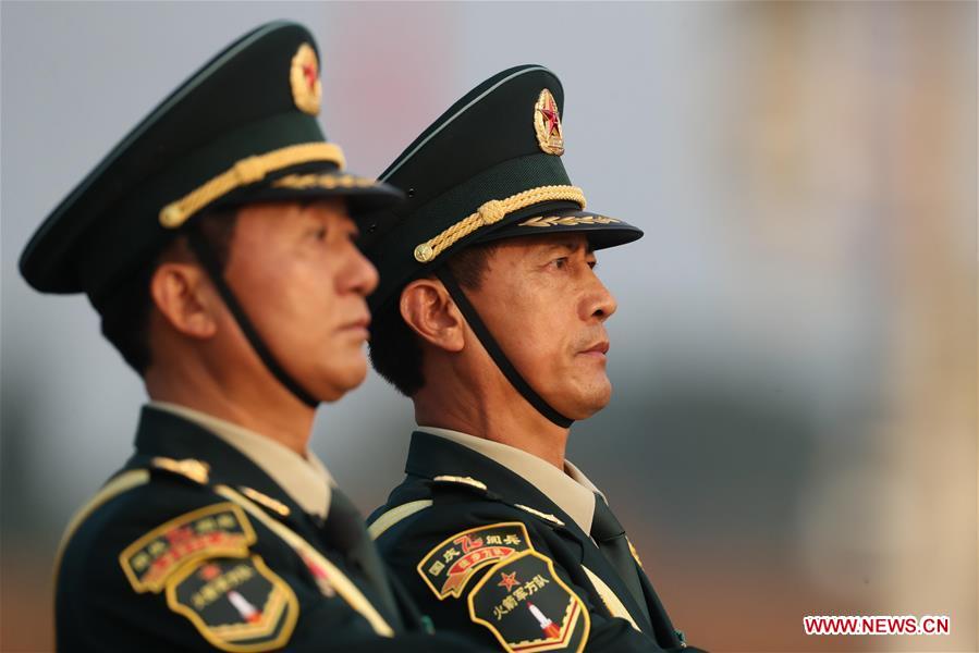 (PRC70Years)CHINA-BEIJING-NATIONAL DAY-CELEBRATIONS-PREPARATION (CN)