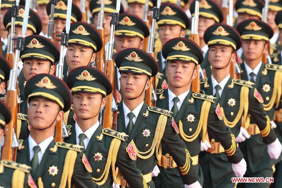 (PRC70Years)CHINA-BEIJING-NATIONAL DAY-CELEBRATIONS-PREPARATION (CN)