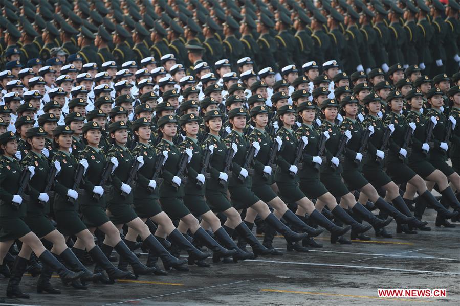 (PRC70Years)CHINA-BEIJING-NATIONAL DAY-CELEBRATIONS-PREPARATION (CN)