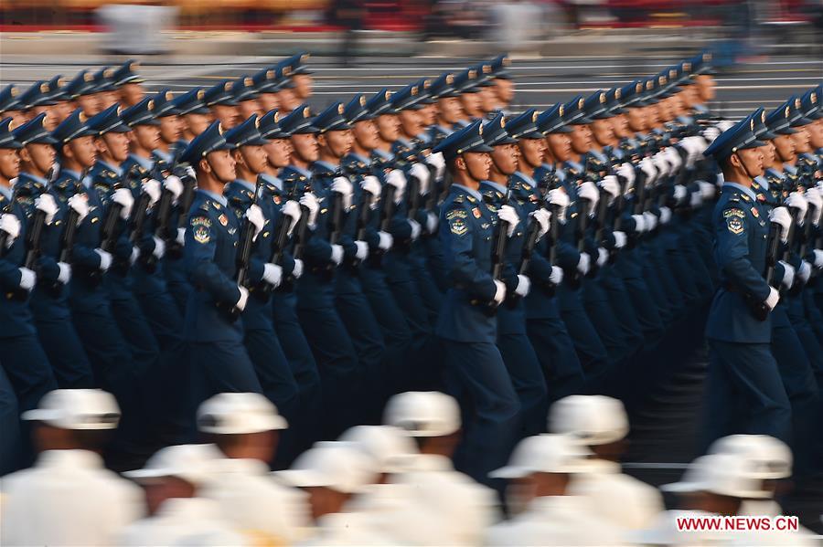 (PRC70Years)CHINA-BEIJING-NATIONAL DAY-CELEBRATIONS-PREPARATION (CN)