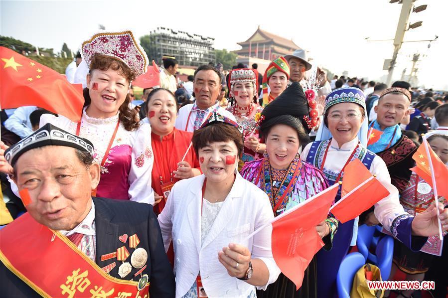 (PRC70Years)CHINA-BEIJING-NATIONAL DAY-CELEBRATIONS-PREPARATION (CN)