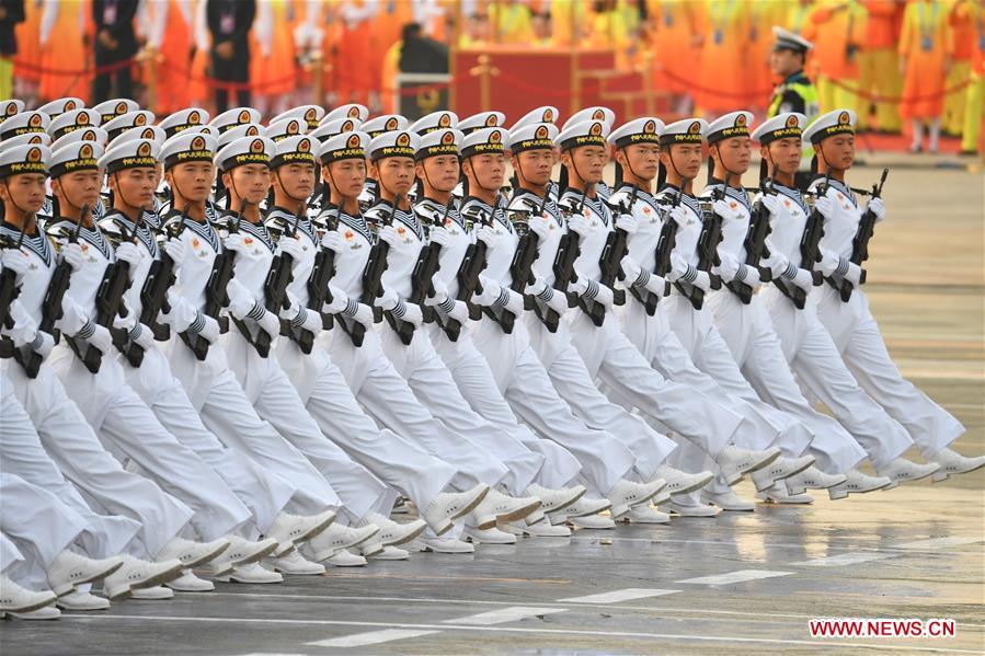 (PRC70Years)CHINA-BEIJING-NATIONAL DAY-CELEBRATIONS-PREPARATION (CN)