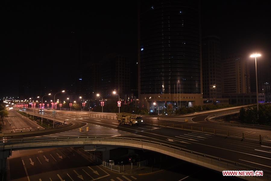 (PRC70Years)CHINA-BEIJING-NATIONAL DAY-CELEBRATIONS-PREPARATION (CN)