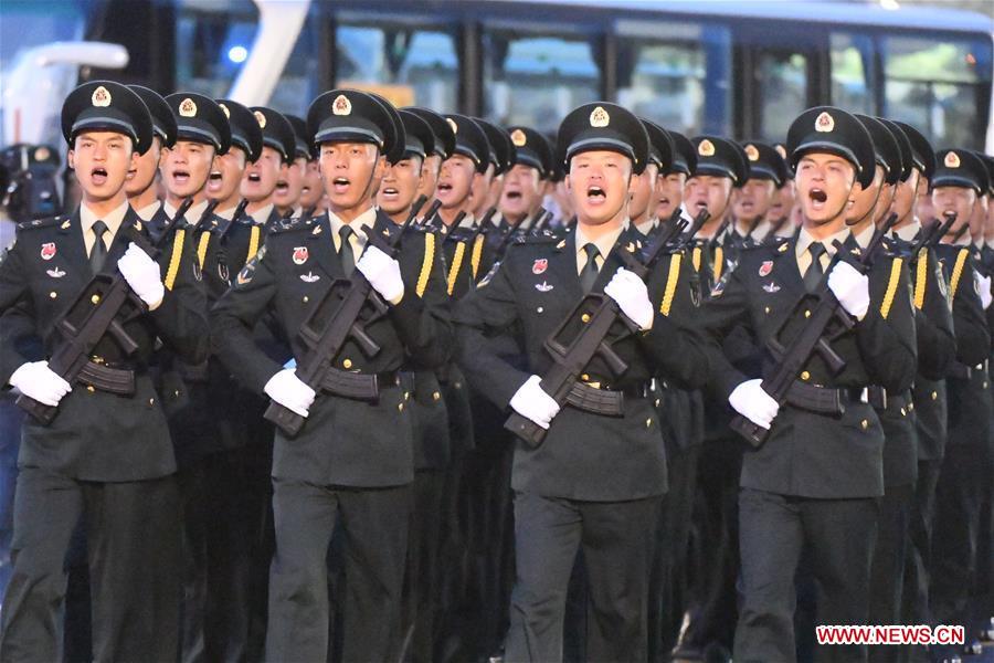 (PRC70Years)CHINA-BEIJING-NATIONAL DAY-CELEBRATIONS-PREPARATION (CN)