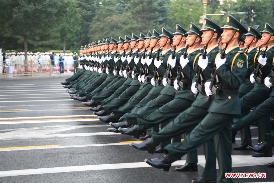 (PRC70Years)CHINA-BEIJING-NATIONAL DAY-CELEBRATIONS-PREPARATION (CN)