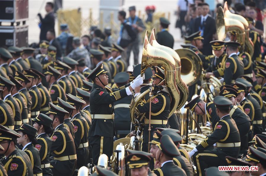 (PRC70Years)CHINA-BEIJING-NATIONAL DAY-CELEBRATIONS-PREPARATION (CN)