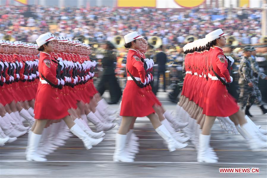 (PRC70Years)CHINA-BEIJING-NATIONAL DAY-CELEBRATIONS-PREPARATION (CN)