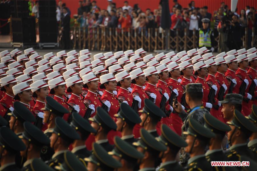 (PRC70Years)CHINA-BEIJING-NATIONAL DAY-CELEBRATIONS-PREPARATION (CN)