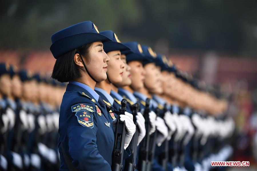 (PRC70Years)CHINA-BEIJING-NATIONAL DAY-CELEBRATIONS-PREPARATION (CN)