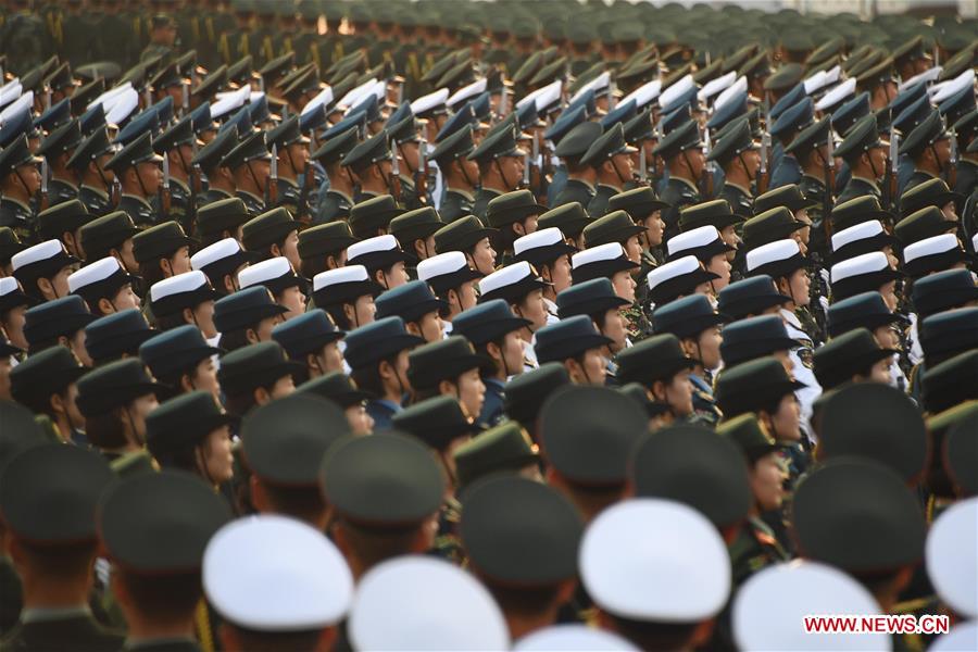 (PRC70Years)CHINA-BEIJING-NATIONAL DAY-CELEBRATIONS-PREPARATION (CN)