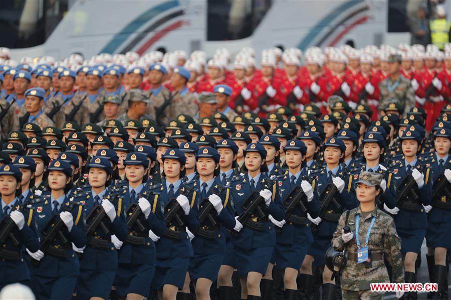 (PRC70Years)CHINA-BEIJING-NATIONAL DAY-CELEBRATIONS-PREPARATION (CN)