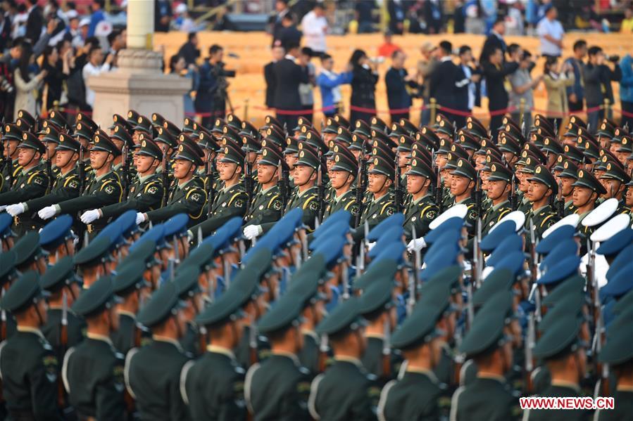 (PRC70Years)CHINA-BEIJING-NATIONAL DAY-CELEBRATIONS-PREPARATION (CN)