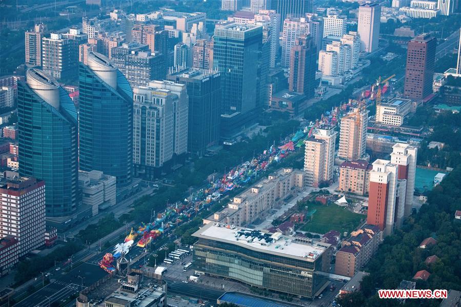 (PRC70Years)CHINA-BEIJING-NATIONAL DAY-CELEBRATIONS-PREPARATION (CN)