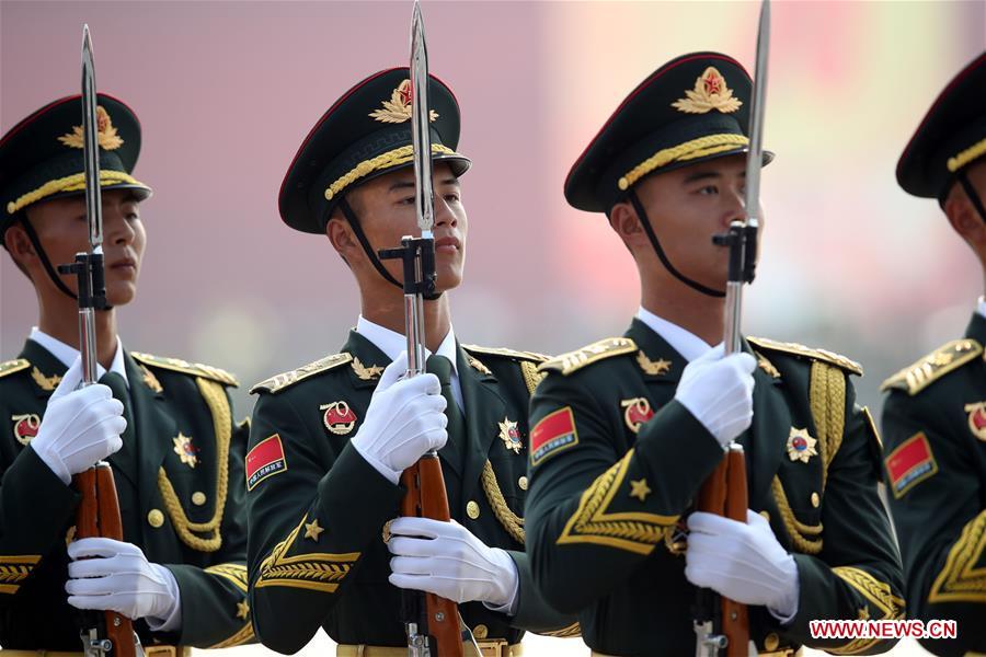 (PRC70Years)CHINA-BEIJING-NATIONAL DAY-CELEBRATIONS-PREPARATION (CN)