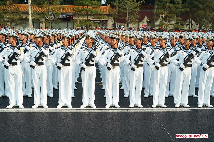 (PRC70Years)CHINA-BEIJING-NATIONAL DAY-CELEBRATIONS-PREPARATION (CN)