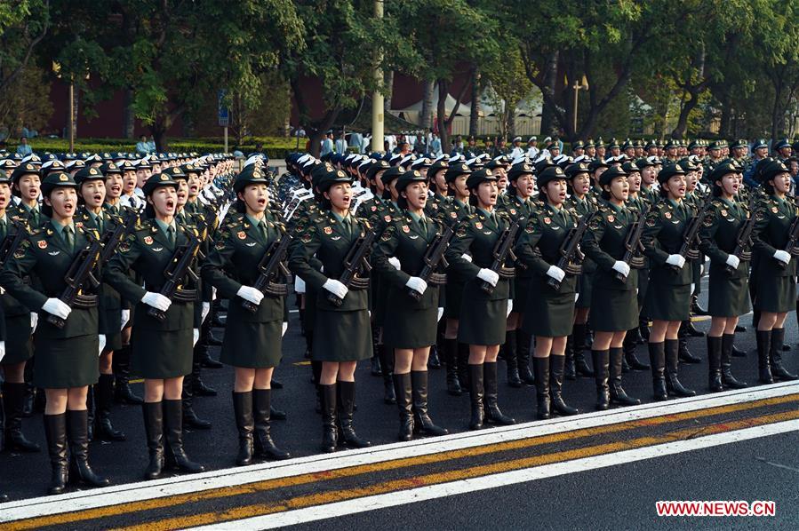 (PRC70Years)CHINA-BEIJING-NATIONAL DAY-CELEBRATIONS-PREPARATION (CN)