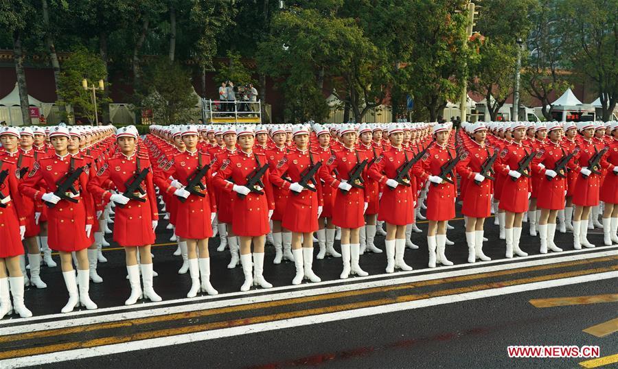 (PRC70Years)CHINA-BEIJING-NATIONAL DAY-CELEBRATIONS-PREPARATION (CN)