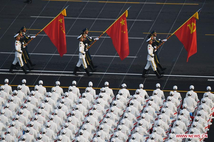 (PRC70Years)CHINA-BEIJING-NATIONAL DAY-CELEBRATIONS-PREPARATION (CN)