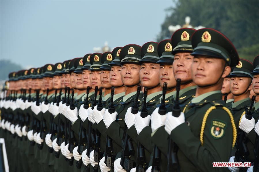 (PRC70Years)CHINA-BEIJING-NATIONAL DAY-CELEBRATIONS-PREPARATION (CN)