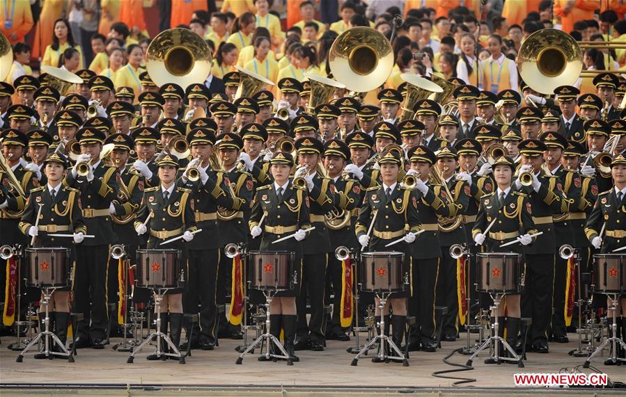 (PRC70Years)CHINA-BEIJING-NATIONAL DAY-CELEBRATIONS-PREPARATION (CN)