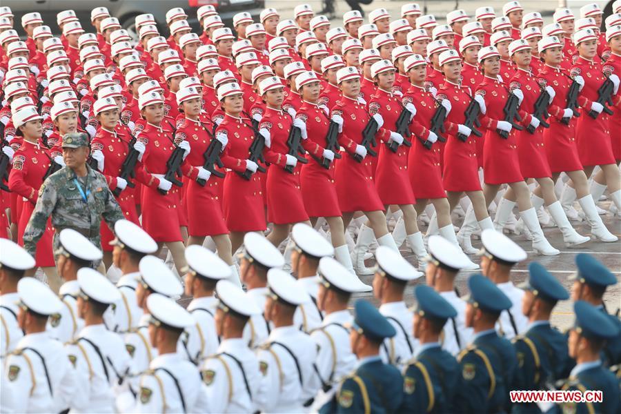 (PRC70Years)CHINA-BEIJING-NATIONAL DAY-CELEBRATIONS-PREPARATION (CN)