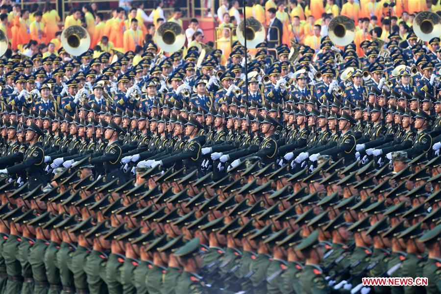 (PRC70Years)CHINA-BEIJING-NATIONAL DAY-CELEBRATIONS-PREPARATION (CN)