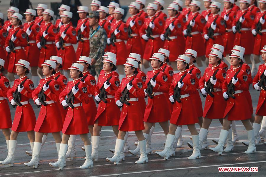 (PRC70Years)CHINA-BEIJING-NATIONAL DAY-CELEBRATIONS-PREPARATION (CN)