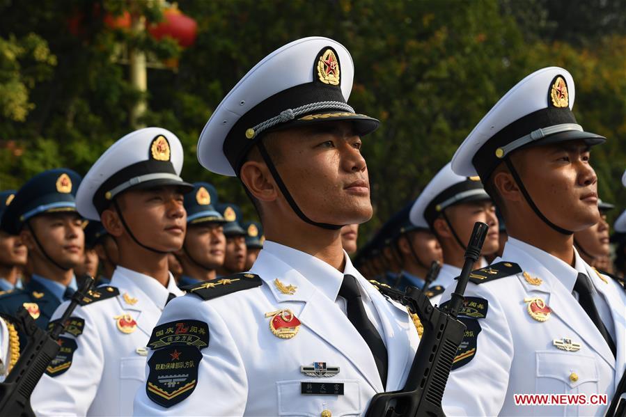 (PRC70Years)CHINA-BEIJING-NATIONAL DAY-CELEBRATIONS-PREPARATION (CN)