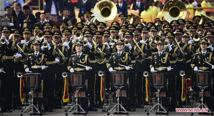 (PRC70Years)CHINA-BEIJING-NATIONAL DAY-CELEBRATIONS-PREPARATION (CN)