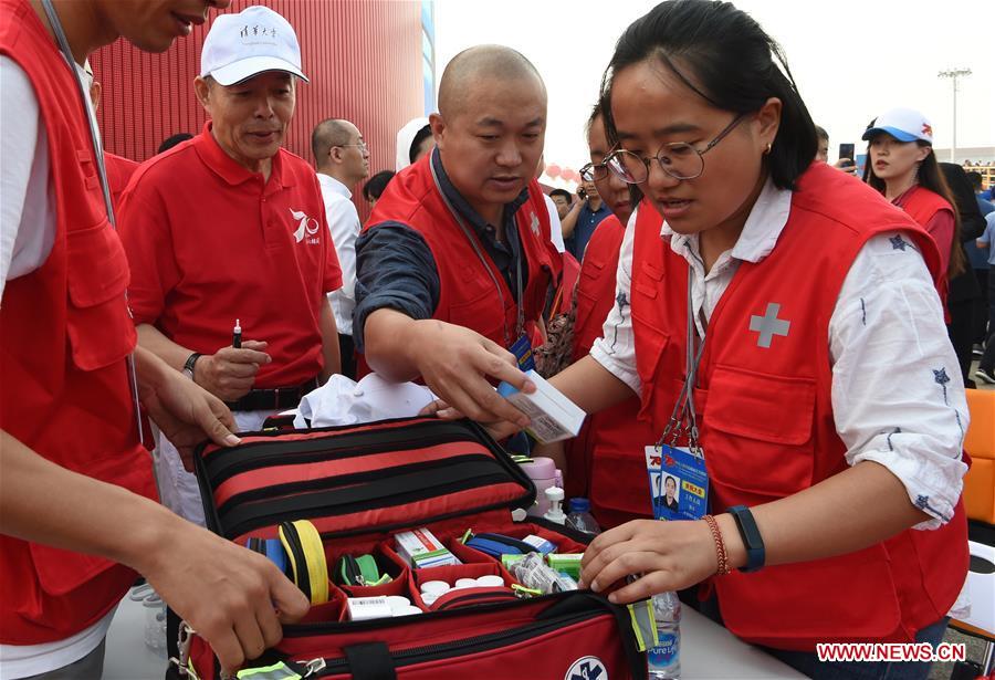 (PRC70Years)CHINA-BEIJING-NATIONAL DAY-CELEBRATIONS-PREPARATION (CN)