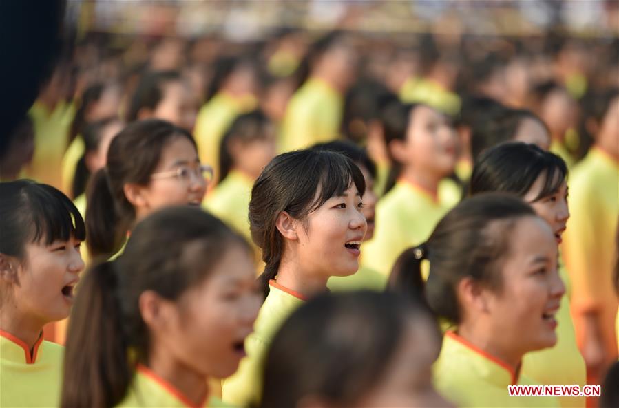 (PRC70Years)CHINA-BEIJING-NATIONAL DAY-CELEBRATIONS-PREPARATION (CN)